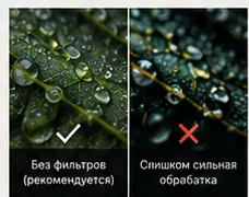 Не злоупотребляйте обработкой